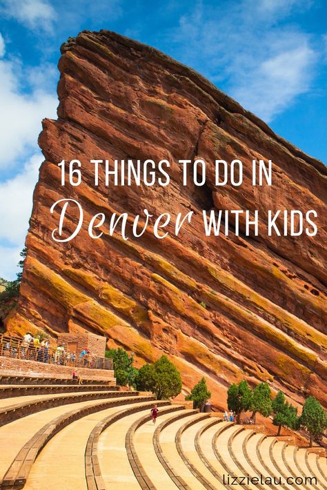 16 Fun Things To Do In Denver With Kids Denver With Kids, Denver Colorado Vacation, Things To Do In Denver, Visit Denver, Denver Travel, Road Trip To Colorado, Colorado Summer, Mile High City, Travel Bucket List Usa