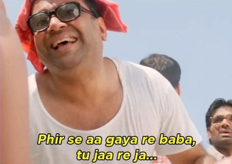 Phir Hera Pheri Meme Templates | Movie quotes funny, Funny images laughter, Latest funny jokes Phir Hera Pheri Dialogues, Babu Rao Hera Pheri Memes, Babu Rao Hera Pheri, Funny Bollywood Dialogues, Gc Template, School Memes Funny, Memes About School, Rimi Sen, Templates Funny