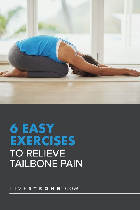 Tailbone Exercises, Tailbone Stretches, Bone Exercises, Coccyx Pain Relief, Posture Tips, Tailbone Pain Relief, An Workout, Back Pain Relief Exercises, Tail Bone