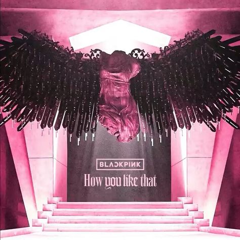 BLACKPINK - 'How You Like That' (ALBUM COVER) Pop Albums, Blackpink Poster, Rosé Jisoo, Album Cover Design, Lisa Rosé, Kpop Posters, Music Wall, Album Songs, Blackpink Photos