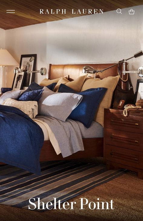 Ralph Lauren Inspired Apartment, Ralph Lauren Dresser, Ralph Lauren Bedroom Ideas Inspiration, Ralph Lauren Home Aesthetic, Ralph Lauren Bathroom, Ralph Lauren Decor, Ralph Lauren Cabin, Ralph Lauren House, Ralph Lauren Bedroom