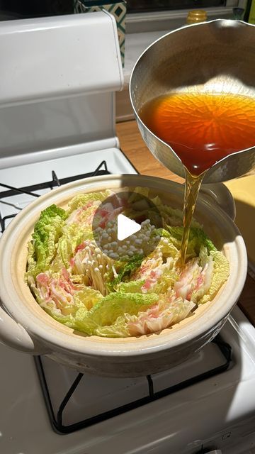 Mille Feuille Nabe, Nabe Recipe, Asian Food, Asian Recipes, Glass, Instagram