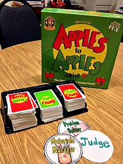 Apples to Apples as Social Skills Group activity. - Repinned by Therapy Source, Inc. – txsource.net Social Skills Group Activities, Social Skills Games, Counseling Games, Apples To Apples, Social Skills Lessons, Recreation Therapy, Social Skills Groups, Social Skills Activities, Elementary School Counseling