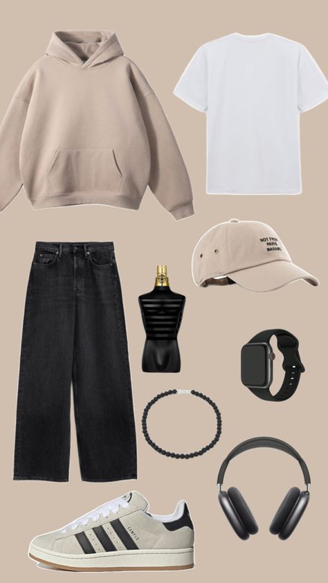 Beige Shoes Outfit, Streetwear Mens Outfits, Outfit Campus, Outfit Homme, Guys Fashion Casual, Campus Outfit, Classy Outfits Men, Color Combinations For Clothes, Outfits Hombre