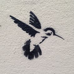 I think this would be a cool tattoo. {via Art Crank} Humming Bird Tattoo Ideas, Hummingbird Stencil, Minimalist Hummingbird, Bird Tattoo Ideas, Hummingbird Tattoos, Bird Tattoo Back, Lovely Tattoo, Vogel Tattoo, Black Bird Tattoo