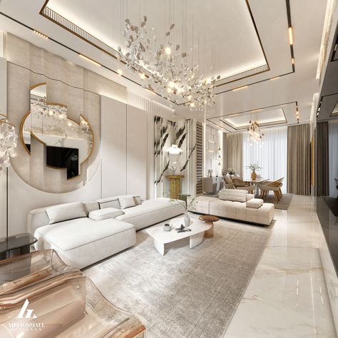 Beige Living Room Decor, Luxury Ceiling Design, False Ceiling Living Room, Drawing Room Decor, Bar Sala, Ceiling Design Living Room, Beige Living Rooms, Ceiling Design Modern, Living Room Ceiling