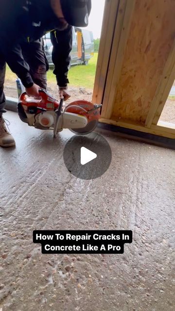 The Home Improvements Channel UK on Instagram: "How To Repair Cracks In Concrete Base   #how #howto #homeimprovement #repair #diy #doityourself #concrete #building #build #asmr #asmrsounds #reels   Have you seen this process before ?" Cracked Concrete Art, How To Repair Cracked Concrete, Concrete Cracks, Cracks In Concrete, Repair Cracked Concrete, Concrete Repair Products, Cracked Concrete, Broken Concrete, Concrete Building