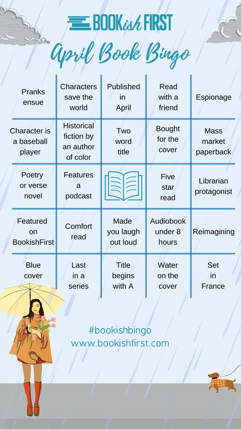 Are you ready to start the year with a round of Bookish Bingo? Join us in April and conquer your TBR! Reading Challange 2023, Books Bingo, Tbr Ideas, Bookish Bingo, High School Reading List, Reading Prompts, Book Bingo, Bingo Books, Reading Bingo