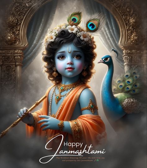 Happy Janmashtami ❤️ May Krishna’s blessings fill your life with love, joy, and prosperity this Janmashtami 🪈🦚 Interested in a special portrait for your loved one? Comment below & DM for a unique creation! 💕 Do not repost without permission. Copyright ©️ #aiart #art #krishna #krishnajanmashtami #krishnajayanthi #krishnashtami #radhakrishna #radhe #radha #divine #aiportrait #aiportraits #babykrishna #portraitxai #themedphotoshoot #photography #aiposters Art Krishna, Krishna Flute, Happy Janmashtami, Little Krishna, Baby Krishna, Happy Rakshabandhan, Krishna Janmashtami, Photoshoot Themes, Krishna Art