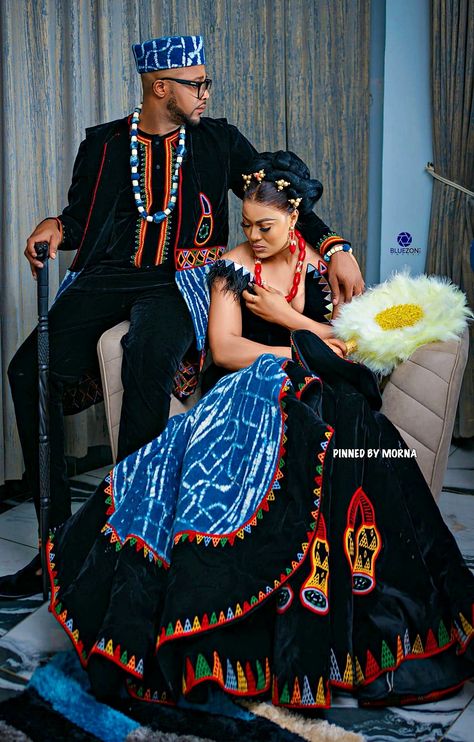 Bamenda Traditional Wedding Dress, Cameroon Traditional Wedding Attire, Cameroonian Traditional Wedding, Toghu Designs, Toghu Cameroon, Cameroon Women, Cameroon Clothing, African Gowns, South African Traditional Dresses