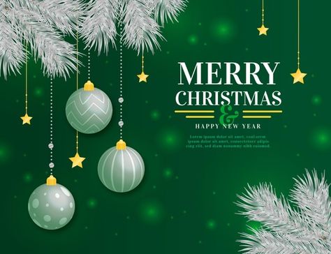 Realistic christmas background | Free Vector #Freepik #freevector #background #christmas #merry-christmas #celebration Message Background, Instagram Branding Design, Album Layout, Wish You Merry Christmas, Merry Christmas Background, Photo Album Layout, Card Greetings, Christmas Flyer, Graphic Design Course