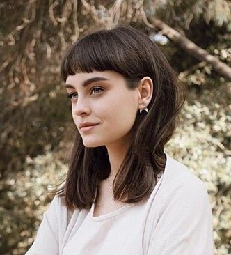 Short Fringe Round Face, Round Face Micro Bangs, Baby Bangs Shoulder Length Hair, Baby Bangs Long Hair Straight, Microbangs Straight Hair, Micro Bangs With Long Hair Round Face, Haircuts With Bangs Straight Hair, Baby Bangs Straight Hair, Baby Bangs Haircut