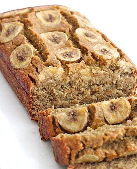 16 Healthy Recipes for Overripe Bananas | SELF The Baker Mama, Baker Mama, Flourless Banana Bread, Banana Recipes Overripe, Super Snacks, Paleo Recipes Dessert, Gluten Free Banana Bread, Healthy Casseroles, Gluten Free Banana