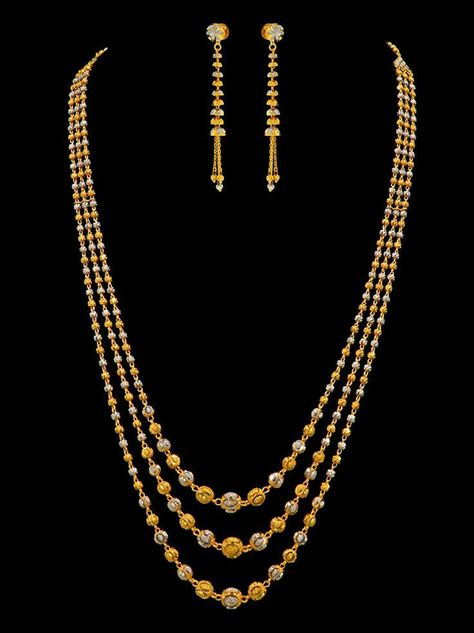 22k Gold Necklace Set, 22k Gold Chain, Unique Gold Jewelry Designs, 22k Gold Necklace, Gold Jewelry Outfits, New Gold Jewellery Designs, Fancy Jewelry Necklace, Modern Gold Jewelry, 22k Gold Jewelry