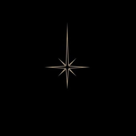 The North Star Aesthetic, The Morning Star Tattoo, Morning Star Aesthetic, Rising Star Tattoo, Star Aesthetic Tattoo, Men’s Star Tattoo, Morning Star Tattoo Design, North Star Logo Design, Art Deco Star Tattoo