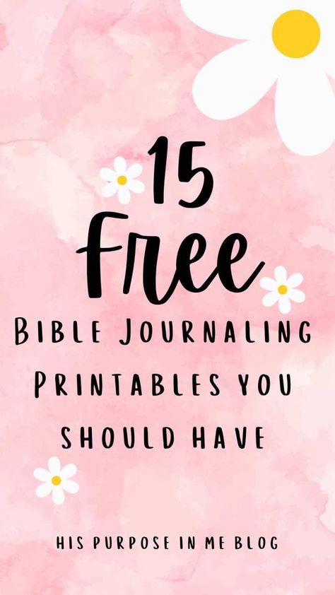 15 Free Bible Journaling Printables you should have Bible Scripture Journaling, Bible Study Notes Free Printable Journal Entries, Bible Tracker Free Printable, How To Do Bible Journaling, Free Bible Printables For Women, Bible Stickers Printable Free, Christian Bible Study Printables, Free Bible Cliff Notes, Bible Inserts Free Printable