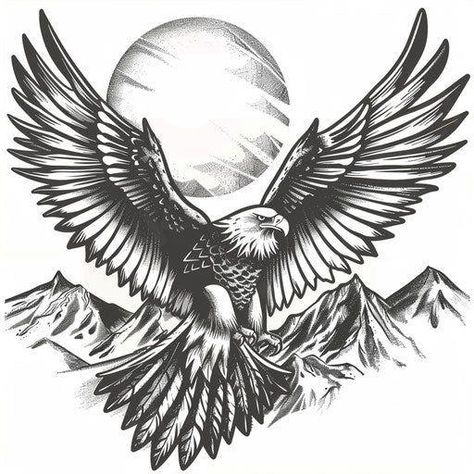 $0,99 Freedom Tattoo, Chest Tattoo Ideas, Fox Tattoo Design, Eagle Artwork, Freedom Tattoos, Mother Nature Tattoos, Spartan Tattoo, Christ Tattoo, Wolf Tattoo Sleeve