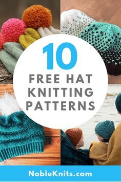 Knitting Decorations, Free Hat Knitting Patterns, Knitting Patterns For Hats, Beanie Pattern Free, Easy Knit Hat, Beanie Knitting Patterns Free, Knit Beanie Pattern, Beanie Knitting, Knitting Patterns Free Blanket