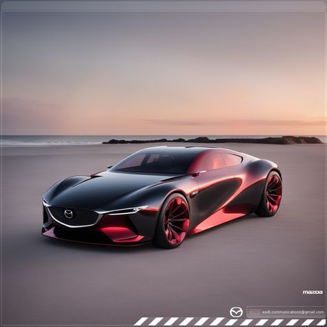 Mazda / Car Concept Mazda Concept Car, Mazda Cars, Car Concept, Concept Car, Vehicle Design, Concept Cars, Custom Cars, Mazda, Dream Cars