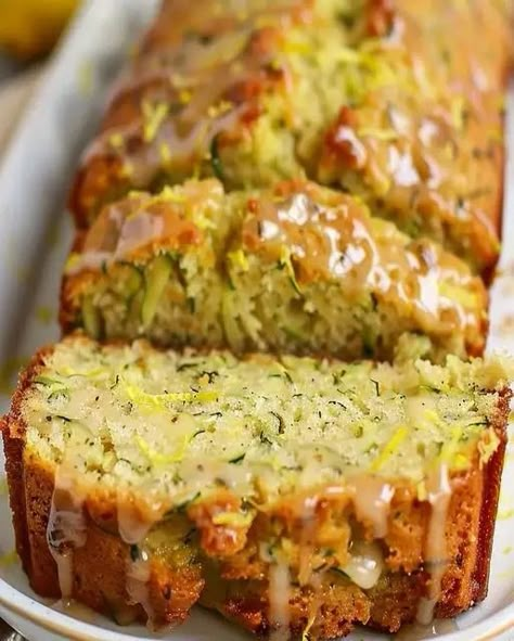 Easy Lemon Zucchini Bread Recipe - Moist and Delicious - optimal recipes Lemon Zucchini Bread Recipe, Lemon Bread Recipes, Zucchini Recipes Dessert, Lemon Zucchini Bread, Easy Zucchini Bread, Fresh Corn Salad, Lemon Zucchini, Zucchini Bread Recipe, Lemon Bread