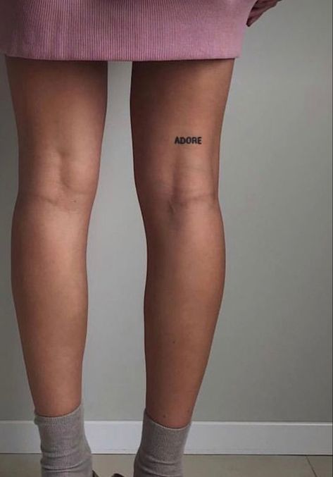 Miniature Tattoos, Lady Tattoo, Thigh Tattoos, Leg Tattoos Women, Beautiful Tattoo, Thigh Tattoos Women, Tattoo Aftercare, Tattoo Videos, Discreet Tattoos