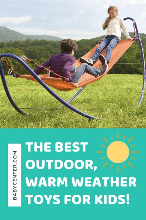 Outdoor Toys For Boys 8-10, Outside Toys For Kids, Kids Outdoor Toys, Outdoor Toys For Boys, Best Outdoor Toys, Summer Toys, Outdoor Toys For Kids, Baby Center, Backyard Fun