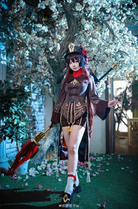 Hopping Vampire, Hu Tao, Art Dress, Cosplay Outfits, Anime Comics, Cosplay Anime, Samurai Gear, Tao, Cosplay Costumes