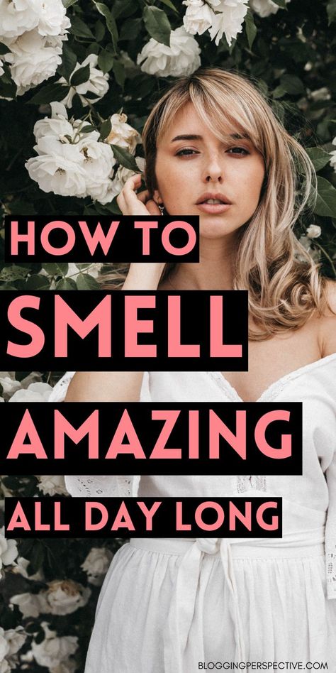 These genius beauty hacks will make you smell like an angel all day long. It's all about choosing the right perfume, making it last longer, and maintaining personal hygiene the right way. Check out the blog post for best tips on how to smell good all the time. Always Smell Good, How To Smell Good, Perfume Hacks, To Smell Good, Perfume Collection Fragrance, Long Lasting Perfume, Perfume Making, Grooming Routine, Smell Amazing