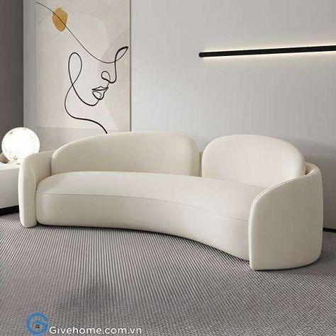 8 Seater Sofa, Modern Curved Sofa, Luxury Sofa Living Room, Luxury Furniture Sofa, Wooden Sofa Set Designs, Modern Sofa Living Room, Futuristic Furniture, Round Sofa, Wooden Sofa Set