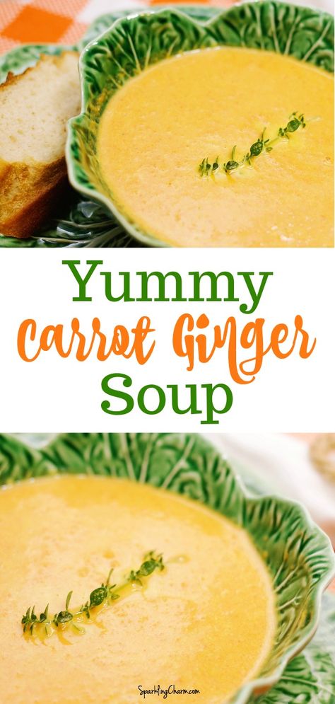 Carrot Ginger Soup, Ginger Soup, Homemade Ramen, Chili Soup, Superfood Recipes, Carrot And Ginger, Instant Pot Soup, Comfort Soup, Carrot Soup