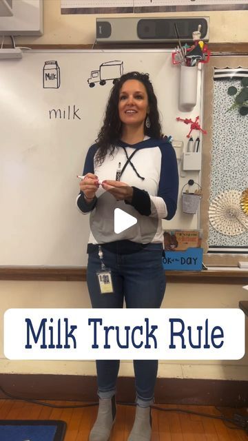 Amanda Tessier on Instagram: "Milk Truck rule 🥛🚚! It is absolutely amazing what these little humans are capable of learning! #kindergarten #kindergartenteacher #teaching #teacher #teachers #kindergartenteachers #instateacher #instateachers #milktruck #ortongillingham #og" How To Teach Cvc Words Kindergarten, Teach Cvc Words, Reading Support, Learning Kindergarten, Teaching Hacks, Milk Truck, Structured Literacy, Homework Helpers, 2nd Grade Ela