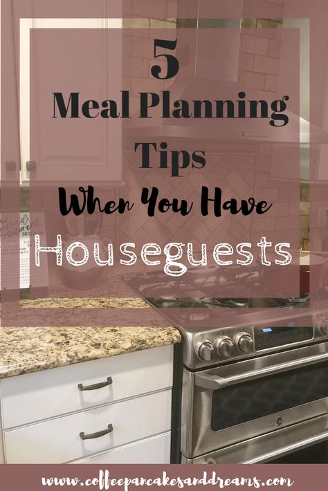 Meal Planning Chart, Clean Organized House, Coffee Pancakes, Christian Hospitality, Cheap Meal Plans, Family Home Decor, Hosting Dinner, House Guests, Etiquette And Manners