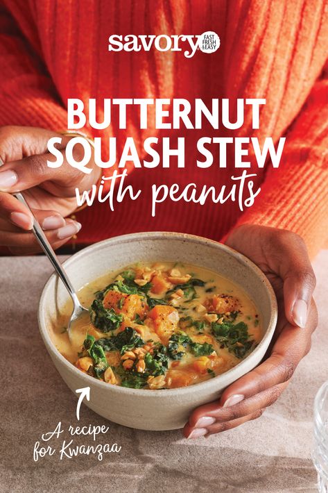 Kick off your Kwanzaa celebration with a menu of holiday-worthy dishes that are everyday easy. These simple soul food and African harvest-inspired recipes are perfect for gathering everyone around the kinara. Kwanzaa Recipes, Kwanzaa Food, Easy Southern Cornbread, Collard Greens With Bacon, Winter Holiday Recipes, Cornbread With Corn, Sweet Fries, Whipped Honey, Peanut Stew