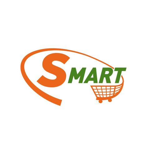 Bim Market Logo, Mart Logo Design Ideas, Mini Mart Logo, Super Market Logo, Supermarket Logo Design Ideas, Grocery Store Logo, Logo For Supermarket, Min Supermarket Design, Supermarket Logo