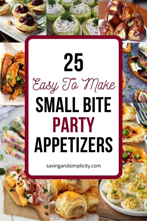 Ladies Appetizer Party, Ladies Night Appetizers Snacks, Appetizers For Ladies Night, Ladies Night Appetizers, Small Plates Dinner Party, Ladies Night Food Ideas, Small Bites Party, Party Food Hacks, Holiday Appetizers Christmas Parties