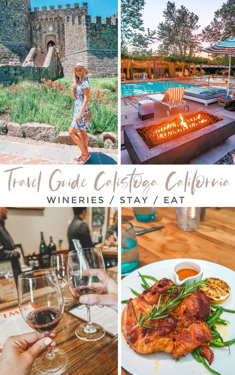 Best Wineries In Calistoga, Calistoga California Things To Do, Calistoga Wineries, Calistoga California, Pnw Travel, Birthday Getaway, California Getaways, California Coast Road Trip, Napa Trip