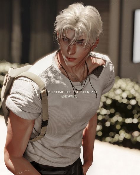 2024 Jul.02 (sims4) Summer Time | Patreon Sims 4 Cc Finds Male, Sims 4 Male Sims Download, Sims 4 Men Clothing, Sims 4 Hair Male, Sims 4 Male Clothes, Mod Hair, Sims 4 Anime, Tumblr Sims 4, Sims 4 Characters