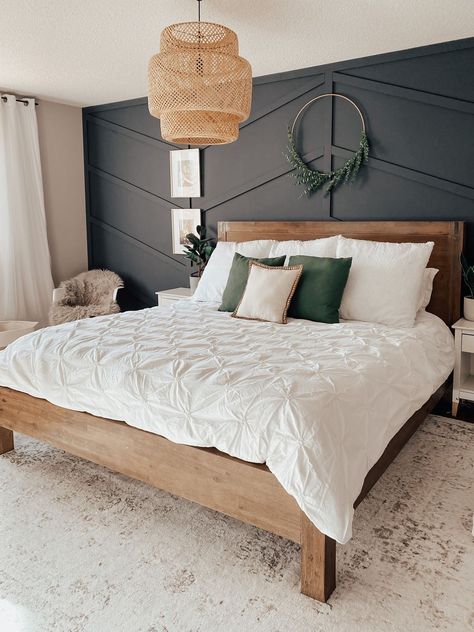 Home Design Diy, Interior Modern, Closet Ideas, Farmhouse Bedroom, Master Bedrooms Decor, Remodel Bedroom, Dream Bedroom, My New Room, Luxury Bedding