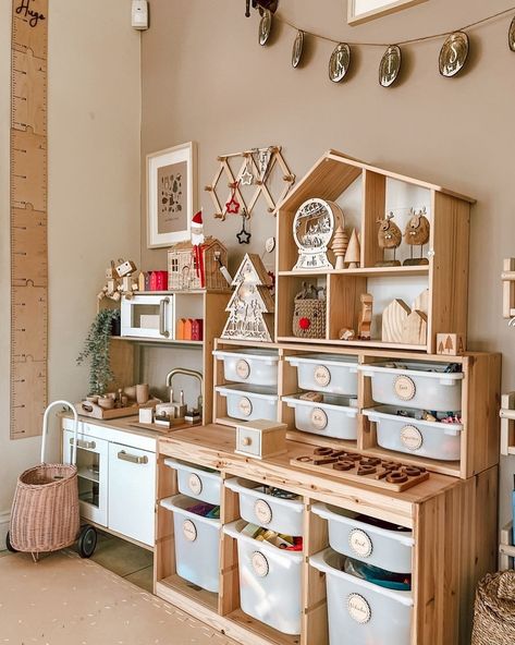 20 Most Beautiful And Cozy Hobby Room Ideas You Should See Ikea Toy Storage Trofast, Trofast Ikea Kids, Ikea Playrooms, Ikea Trofast Playroom, Hobby Room Ideas, Trofast Playroom, Ikea Kids Playroom, Kids Toys Storage, Nordic Kids Room