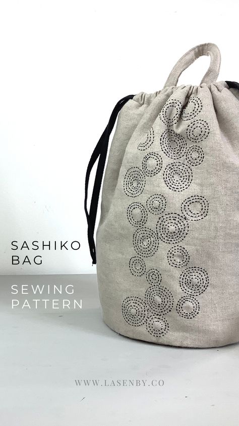 Beginner friendly slow sewing pattern with quick video clips, and Sashiko video from threading needle, every stitch for newbies.  
Pop over to www.lasenby.co for lots of Sashiko and sewing tips and videos and more. 
xSam

#sashiko #beginnersewing #sewingpattern #bagpattern #bagsewing #easysewing #freepattern #slowsewing #linenbag #dufflebag #backpack #crossbodybag #organiserbag #wellness Sashiko Pouch, Sashiko Bags Patterns, Sashiko Bag, Sashiko Pattern Free, Sashiko Tutorial, Kimono Sewing Pattern, Sashiko Stencils, Fan Dance, Sashiko Pattern