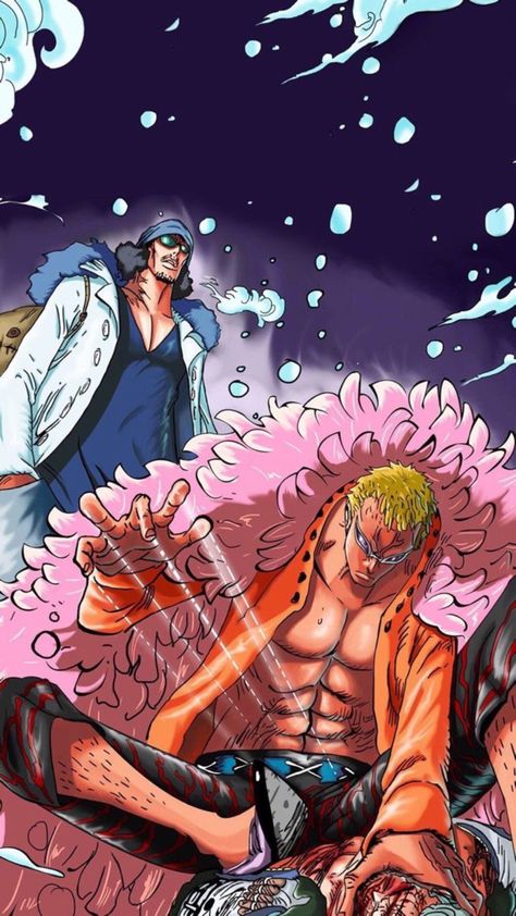 Aokiji One Piece Wallpaper, One Piece Aokiji, Aokiji One Piece, Doflamingo One Piece, Franky Robin, Don·quixote Doflamingo, Sanji Zoro, Zoro Luffy, Doflamingo Wallpaper