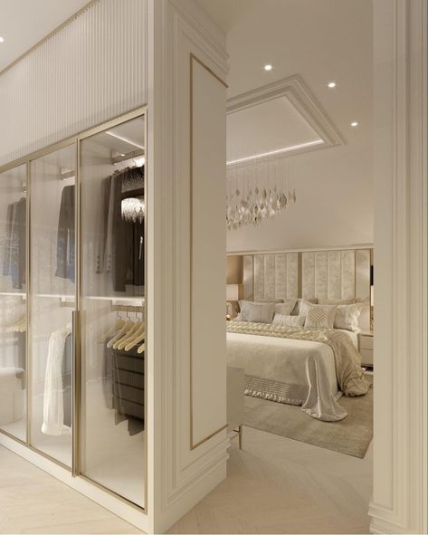 Dream Closet Design, Luxury Room Bedroom, Luxury Closets Design, Modern Luxury Bedroom, Luxury House Interior Design, Casa Vintage, Luxury Bedroom Master, Dream House Rooms, Ideas Living Room