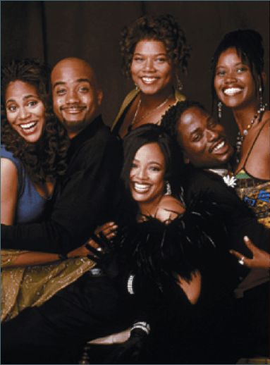 Living Single Black Sitcoms, Black Tv Shows, 90s Tv Shows, Living Single, A Group Of People, Black Tv, Black Entertainment, Vintage Black Glamour, Black Actors