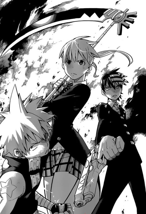 Manga Soul Eater, Anime Soul Eater, Soul Eater Not, Soul And Maka, Soul Eater Manga, Arte Do Kawaii, Rin Okumura, Hxh Characters, Anime Soul