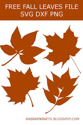 FREE FALL LEAVES SVG FILE Cricut Svg Files Free, Free Nature, Fall Designs, Senior Activities, Leaf Template, Silhouette Ideas, Cricut Creations, Silhouette Projects, Svg Free Files