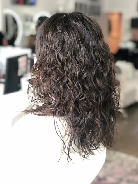 Types of Hair Wave Perms- Bigger Better Hair Salon Permanent Wave Hair, Permanent Waves Hair, Permanent Curls, Types Of Perms, Hair Perms, Types Of Waves, Spiral Perm, Permanent Waves, Wave Perm