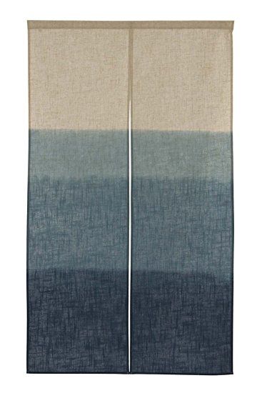 Noren Curtain Tapestry blue size: 85x150cm Japanese Blinds, Fall Decor Ideas For Living Room, Room Deviders, Scandinavian Curtains, Japanese Curtains, Sculpture Textile, Noren Curtains, Doorway Curtain, Curtain Size