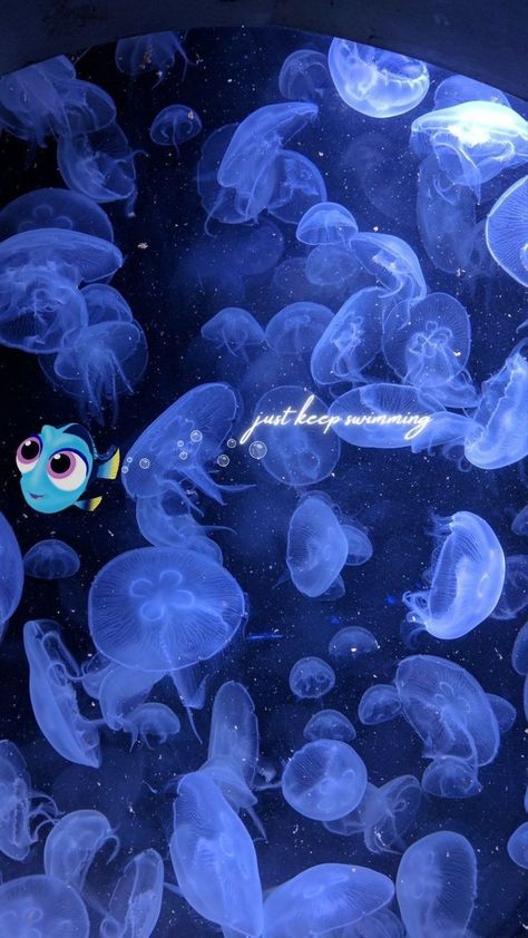 Dory Wallpaper, Cute Wallpapers Blue, I Phone Wallpaper, Wallpapers Blue, Fashion Me, Disney Background, Disney Collage, Disney Phone Wallpaper, Art Disney