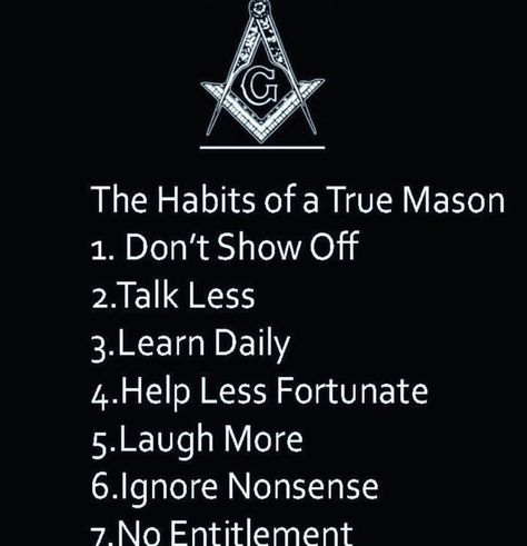 Masonic Quotes Freemasonry, Masonic Quotes, Freemasonry Art, Freemason Quotes, Freemason Secrets, Masonic Signs, Freemasonry Symbols, Famous Freemasons, Masonic Art