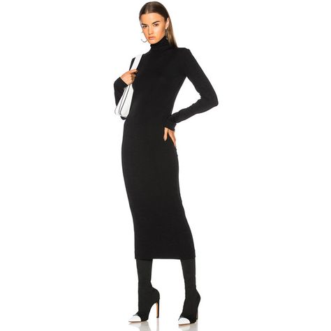 Haider Ackermann Turtleneck Sweater Dress ($935) ❤ liked on Polyvore featuring dresses, turtle neck dress, haider ackermann, turtleneck top, turtleneck sweater dresses and sweater dresses Dresses Turtle Neck, Dresses High Fashion, Effortless Chic Style, Best Designer Dresses, High Fashion Dresses, Working Professional, Brand Dresses, Turtleneck Sweater Dress, Haider Ackermann